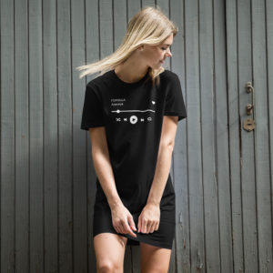 Formula Song Player | T-shirt dress